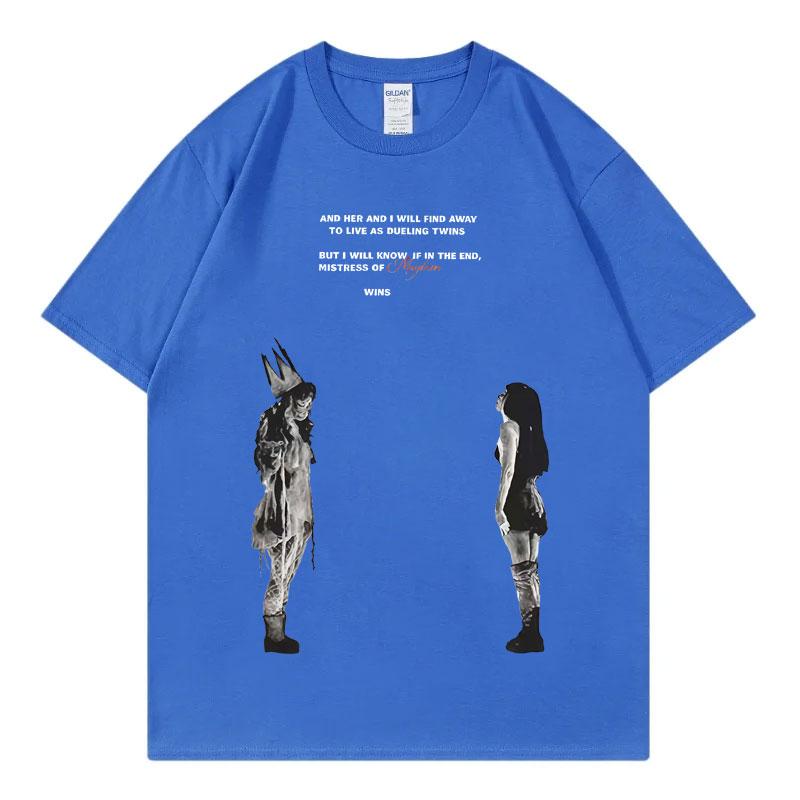 Lady Gaga The Mayhem Ball Tour 2025 Merch T-shirt Men Women Clothing Gothic Vintage T-shirts Fashion Casual Oversized T Shirts