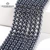 1A Natural Stone Dark Red Garnet Bead Round Loose Spacer 4 6 8 10mm Pick Size For Jewelry Making Diy Necklace Bracelet Accessory