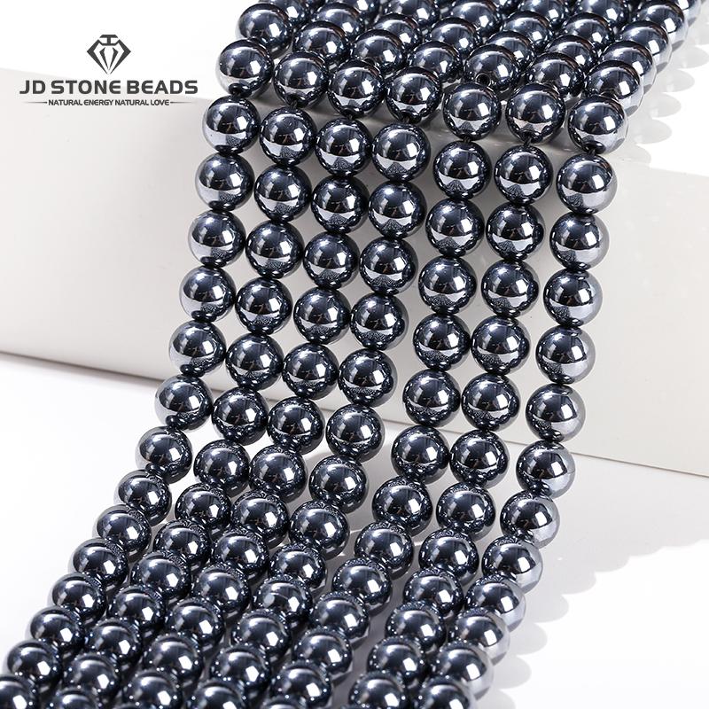 1A Natural Stone Dark Red Garnet Bead Round Loose Spacer 4 6 8 10mm Pick Size For Jewelry Making Diy Necklace Bracelet Accessory