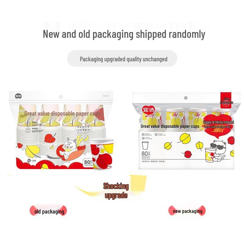 Yekee Disposable Leak-Proof Paper Cups