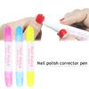 6g Nail Erase Pen Removable Head Nail Polish Cleaning Plastic Manicure Corrector Pen for Salon