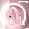USB Rechargeable Leafless Kids Neck Fan – Safe, Portable Gift for Students