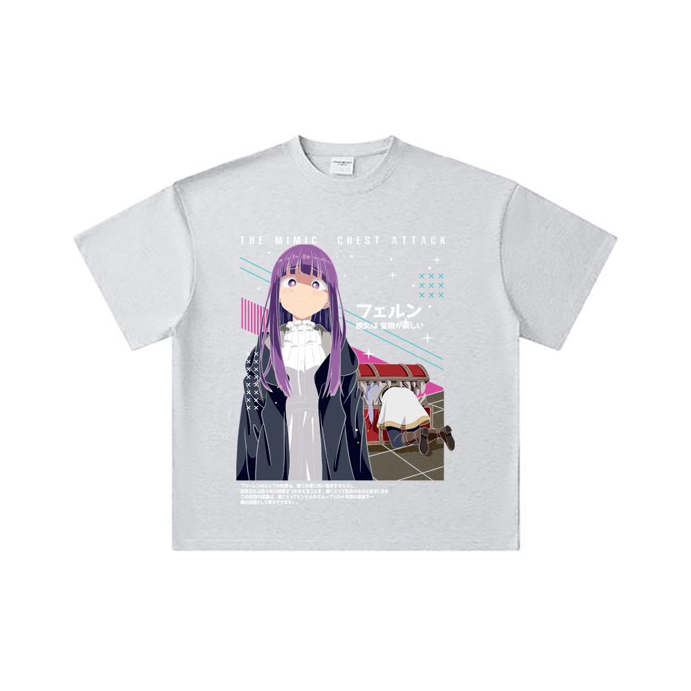 260 GSM Doppelgarn 32er Zählart 100% Baumwolle Frieren V2 Mimic Chest Attack Print Unisex Schweres Baumwoll-T-Shirt… Mehr