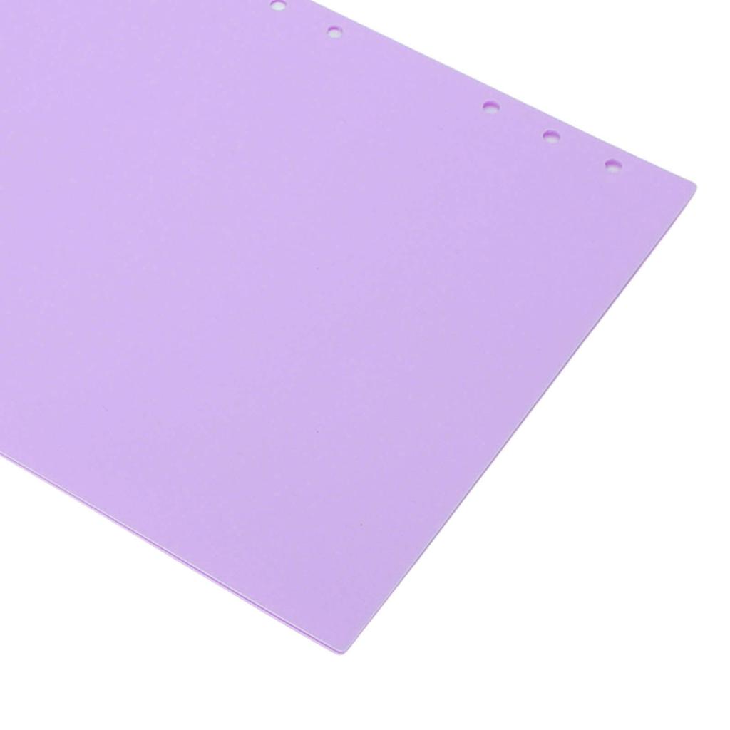 20pcs Binding Presentation Covers PP Plastic Frosted Waterproof Removable Paper Binding Covers for Documents
