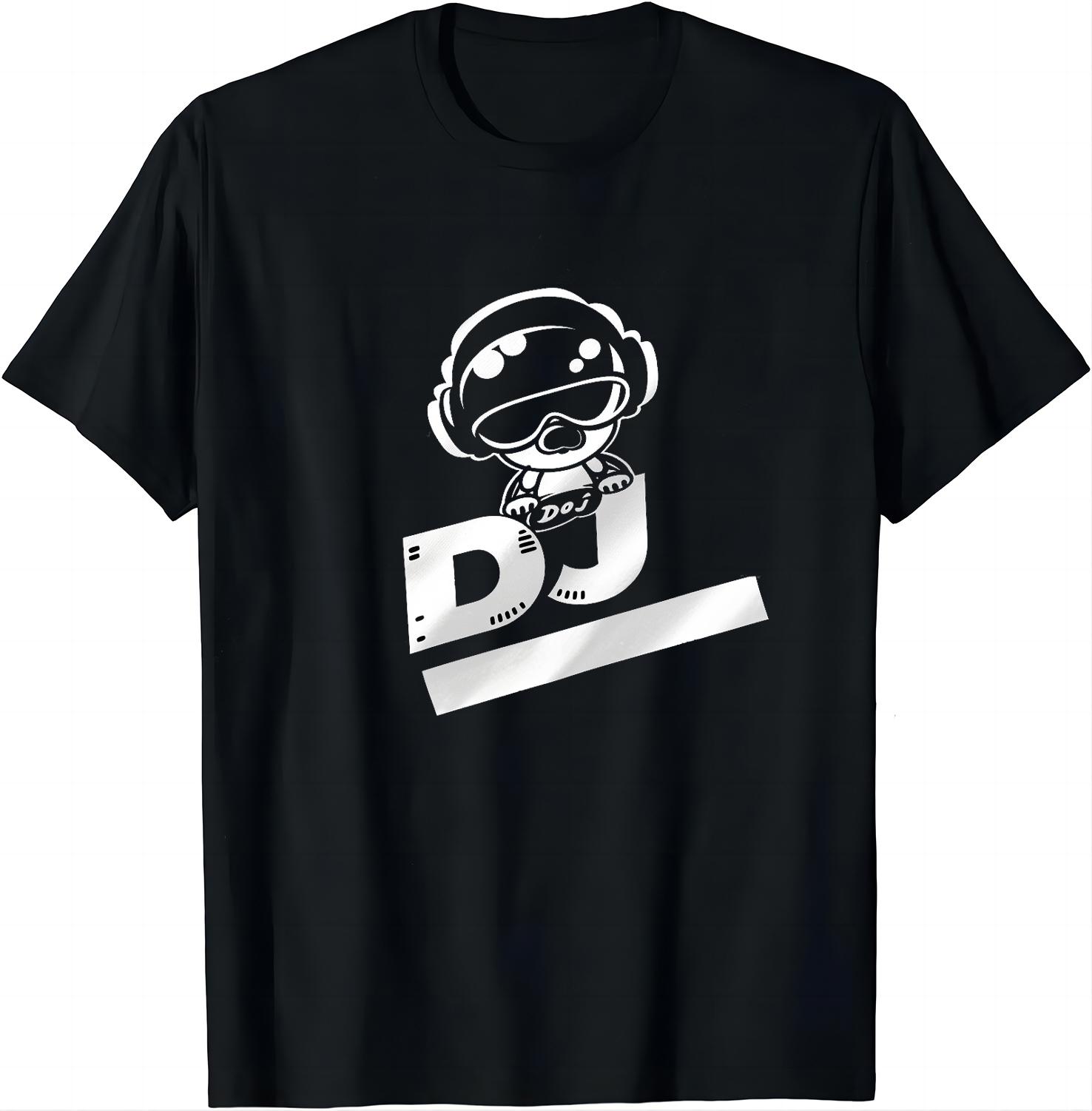 

Stylish DJ Mix Master Shirt Music At Your Fingertips T Shirts Graphic T Shirts Men Clothing Tops Camisas Streetwear Ropa Hombre 4XL