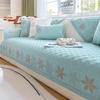 Soft Wash Cotton Sofa Cover Luxury Style Sofas Cushion for Living Room Four Seasons Universal Combination Embroidery Couch Towel