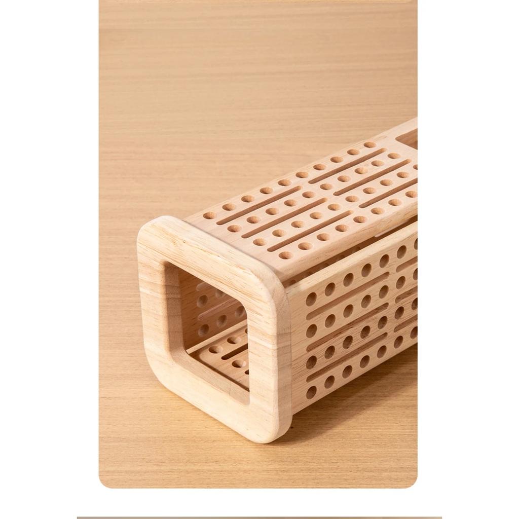 Neues 3in1 Stick- und Turmspiel Holz Arithmetik Frühe Bildung Montessori Spielzeug Denktraining Eltern-Kind Interaktives Spielzeug