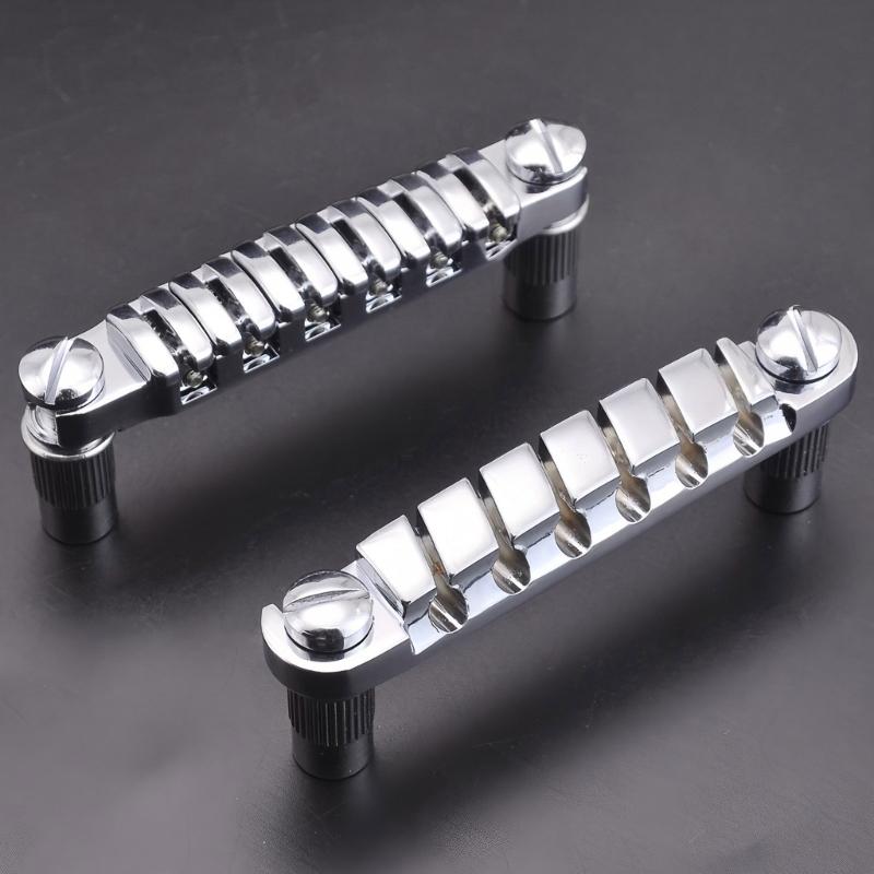 Electric Guitar Bridge Replacement Guitar Bridge Tailpiece Top Hanging String Individual Saddles Easy To Install