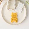 Plastic Cookie Cutters In Cartoon Animal Shape Easy To Clean And Store Perfect For DIY Valentine Treats