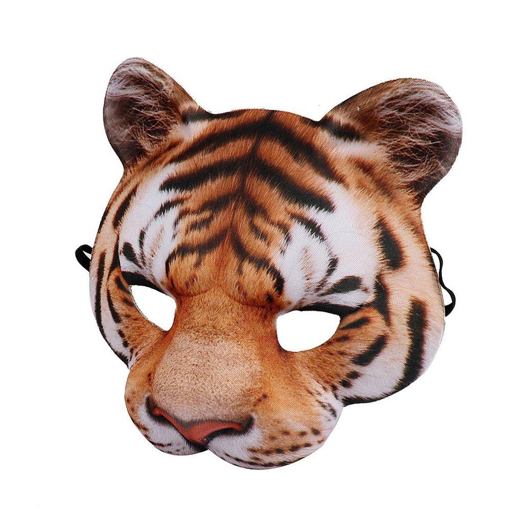 Costume Party Festival Carnival Party Masquerade Mask Tiger Mask Cosplay Props Halloween Decoration