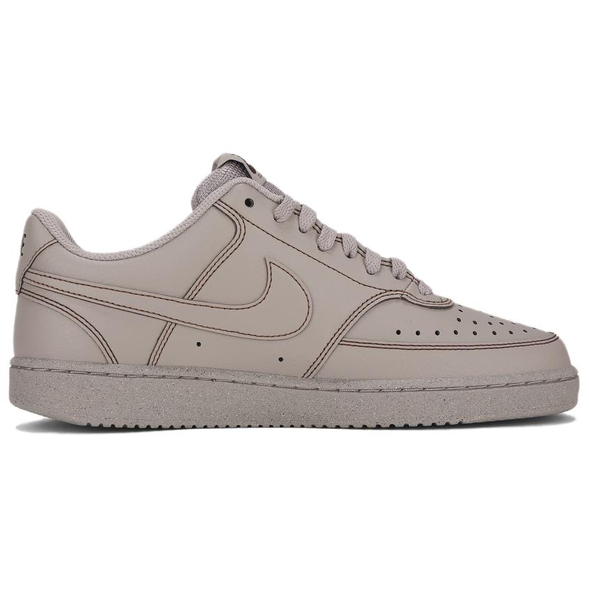 Men's Sneakers Nike Court Vision Low-top Skateboard Shoes Men's Light Smoke Gray