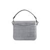 COACH Cassie Calfskin Small Square Bag, Handbag, Shoulder Bag, Crossbody Bag Small Women's Silver & Gray & Blue CP138-LHN19