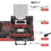 UpHere Sideflow CPU-Kühler Luftkühlung Weißer CPU-Lüfter 120mm Lüfter 6 Heatpipes Leise Einfach [N1064WT]
