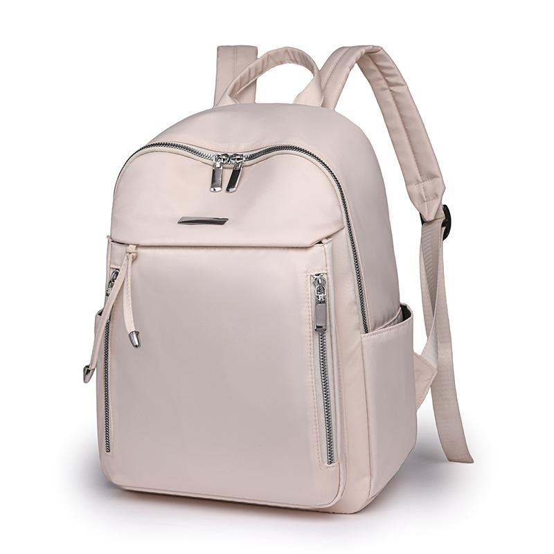 Nylon Simple Style Casual Temperament Backpack Women's Bag Practical