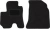 Black Front Floor Mats For: Toyota RAV4 II SUV 5-door (2000-2003)