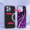 Deep Night with Stars For Samsung Galaxy S26 Ultra S20 FE S21 S22 + S23 Plus S24 Ultra 25 Edge  For Magsafe Glass Phone Casee