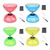 Chinese Yoyo Diabolo Set Triple Bearing Diabolo Juggling Diabolo for Adults Kids Elderly Outdoor Indoor Exercise