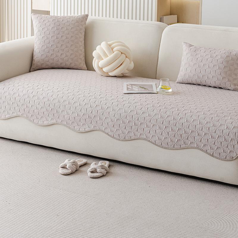 New Summer Sofa Mat Cushion Modern Simple Cool Sofa Cover Irregular Sofa Cushion