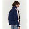 Reebok Color Block Stand Collar Zipper Long Sleeve Down Jacket Unisex Outerwear Navy-Blue REJU4FD54N3