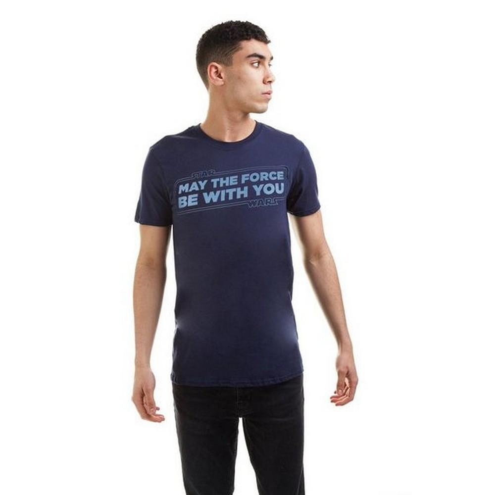 Star Wars Mens May The Force Be With You T-Shirt