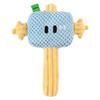 Bite-resistant Plush Hammer Dog Toy Wear-resistant Pet Shake Sound Toy  Indoor Outdoor Use