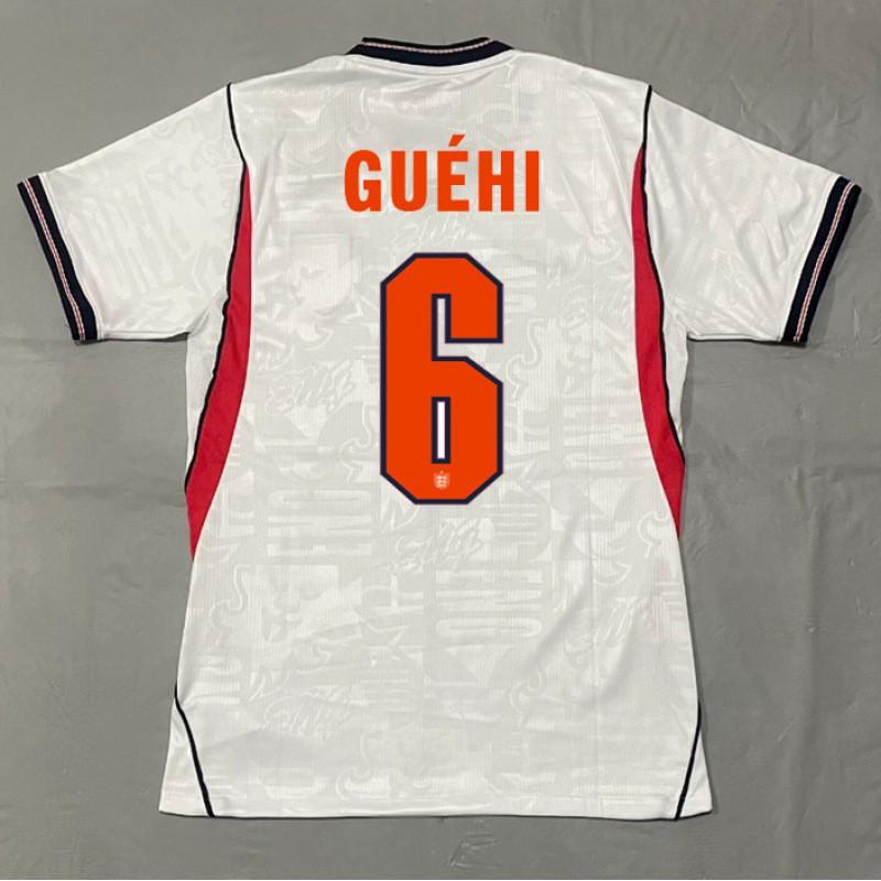 England National Team Fan Soccer Jersey Kane Away Home Striped Football Shirt Adults