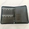 PU Leather A4 File Folder with Zipper A4 Document Folder  For Office School Supplies
