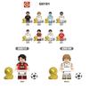 Global Football Cup Kids Building Blocks Set With Plastic Abs For Children Play