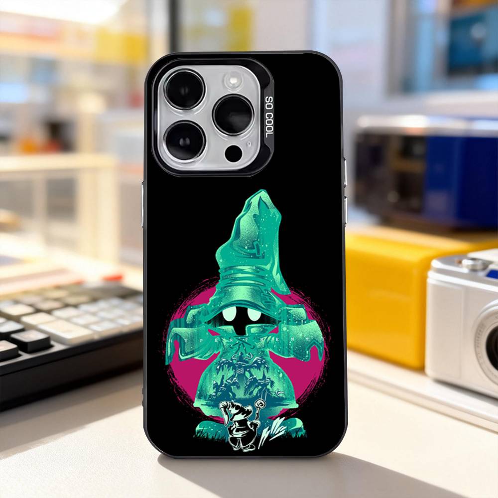 F-Finals-Fantasy Vivi For iPhone 11,12,13,14,15,16,17,Pro,Max,Plus,E,Air,Mini Phone Case IMD Matte Black