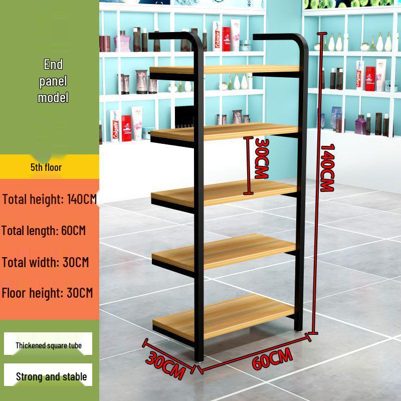 Versatile Multi-Layer Snack Display Rack for Supermarkets and Convenience Stores