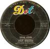 7inch Record PAT BOONE  Dear John 4516152 Dot Records 1960 US Pop Used