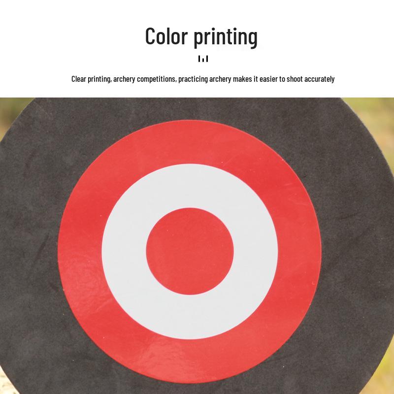 EVA Mobile Archery and Frisbee Target for Outdoor Beginner Games