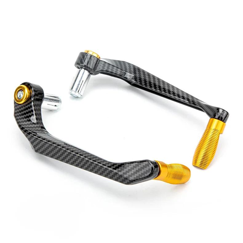 Universal Motorcycle Handlebar Brake Clutch Levers Aluminum Alloy Motorbike Hand Guard Protector Brakes Modification Accessories