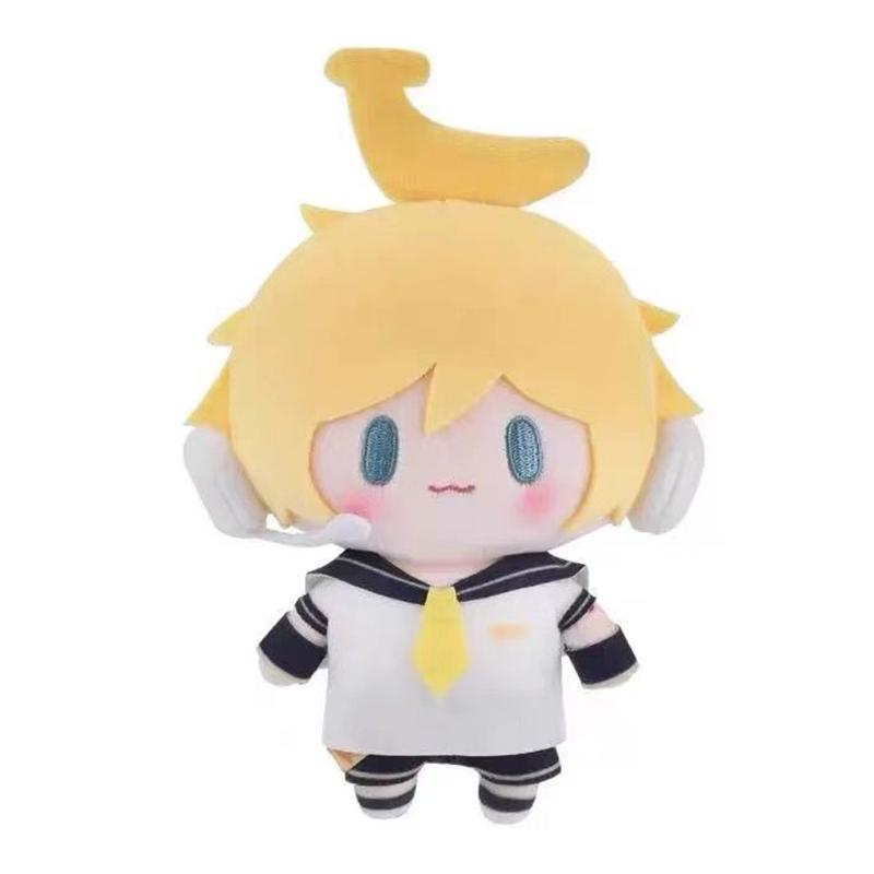 Hatsune Miku Pluszowe Zabawki Brelok Kagamine Len Rin Plecak Anime Gadżet Urocza Wypchana Lalka Dekoracja Torby Prezent Urodzinowy dla Dziewczynki