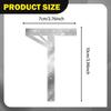 Angle Guided Ruler Auxiliary Cutting Guide Versatile Stainless Steel Sturdy Portable Measuring