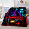 Robot Invasion Alert Blanket Flannel Blanket for Bed, Sofa, Camping, Hiking, Picnic Essentials, Gift for Family Fan Gifts