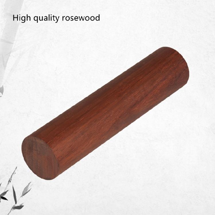 Hand Shake Sand Shaker Sand Bell Mahogany Sand Cylinder Round Sand Cylinder