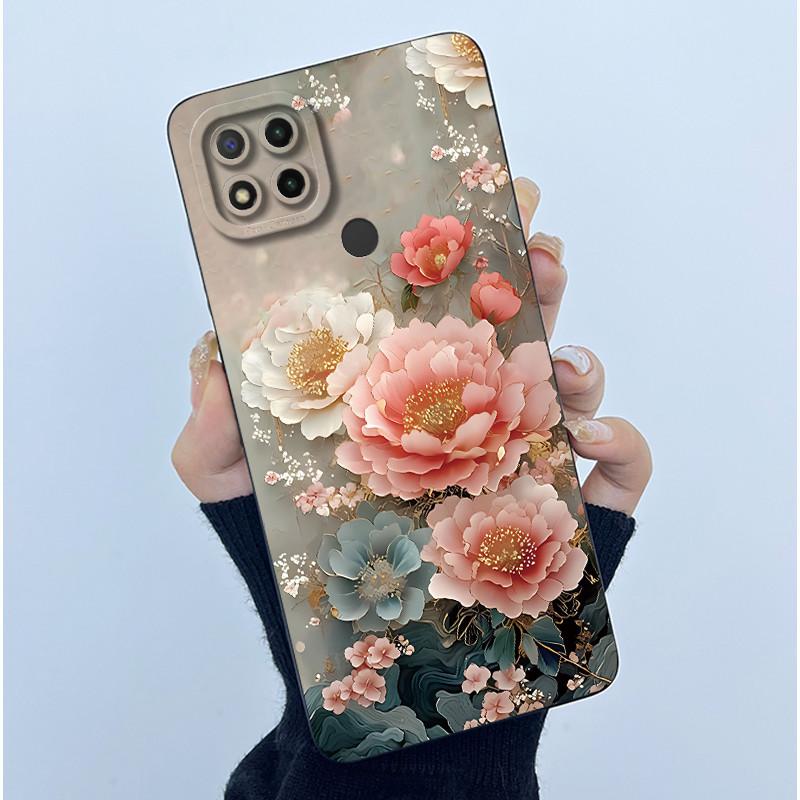 Fashion Simplicity Phone Case For Xiaomi Redmi 9C NFC Soft Liquid Silicone Fundas Redmi9C Redmi 9 C Camera Protection Cover Case