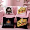 Rum Bundaberg Cushion Cover Plush Fabric Soft Double-Sided Printed Invisible Zipper Sofa Pillow Case Home Decor