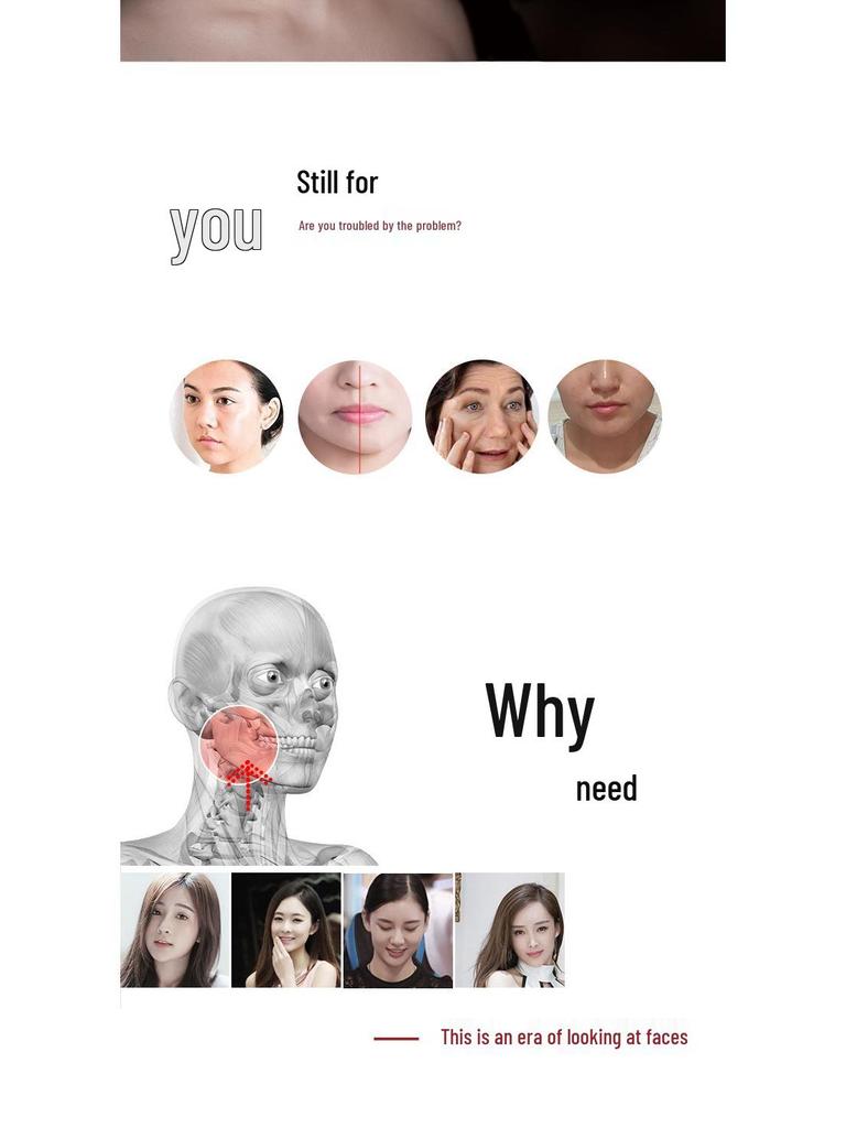 Facial Slimming & Shaping EMS Microcurrent Massager: V-Face Lift Device