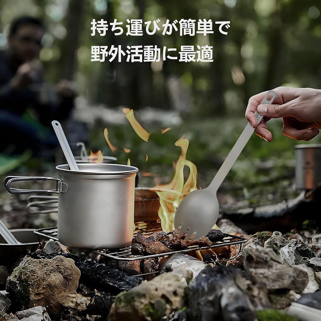 Titan-Löffel, leicht, aus reinem Titan, tragbar, Titan-Gabel, Kaffeelöffel, Camping, Outdoor und für den täglichen Gebrauch, TISF-Löffel, Löffel, Löffel, Löffel, Verwendung,