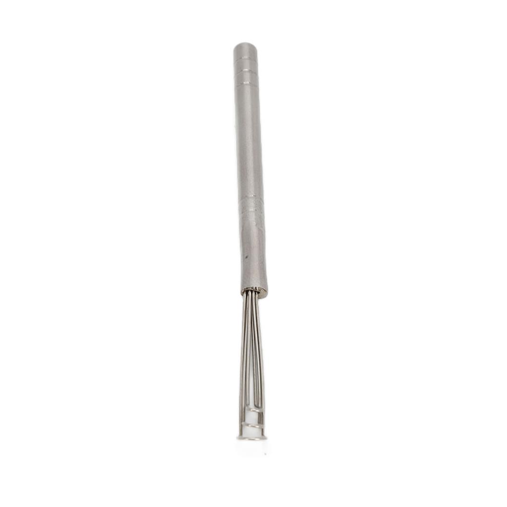 7pcs Stainless Steel 3 Ring Ear Cleaner Elastic 3 Ring Ear Wax Removing Tool for Adults