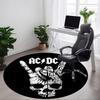 1 Stück AC/DC Highway to Hell Büro Runder Teppich, Unter Bürostühlen Schlafzimmer Wohnzimmer Heimdekoration a1022318