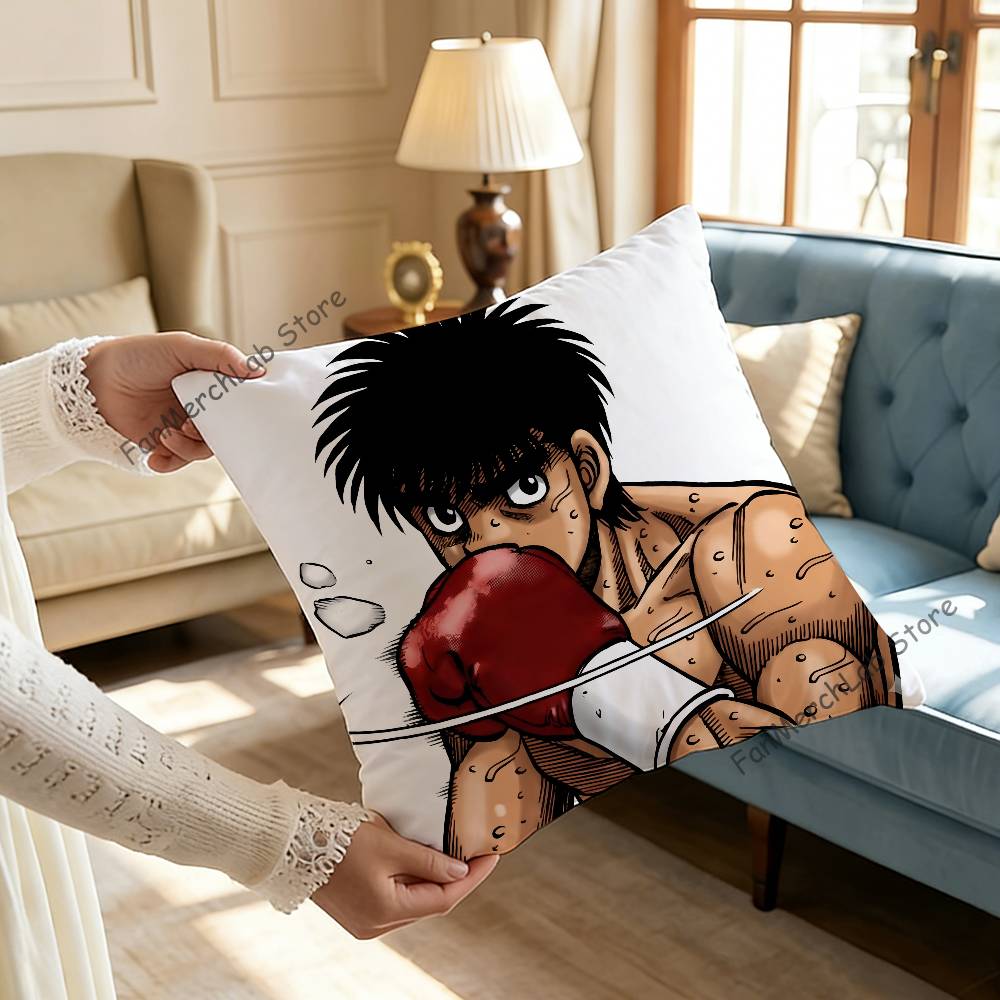 Boxing no Ippo MMakunouchi Printed Pillow Cover Cushion Case Simple Sofa Pillow Case No Pillow Core