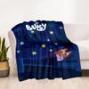 Bluey's Colorful Friends Blanket Comfortable Great for Office Chair Picnics Four Seasons Universal Stylish Decor
