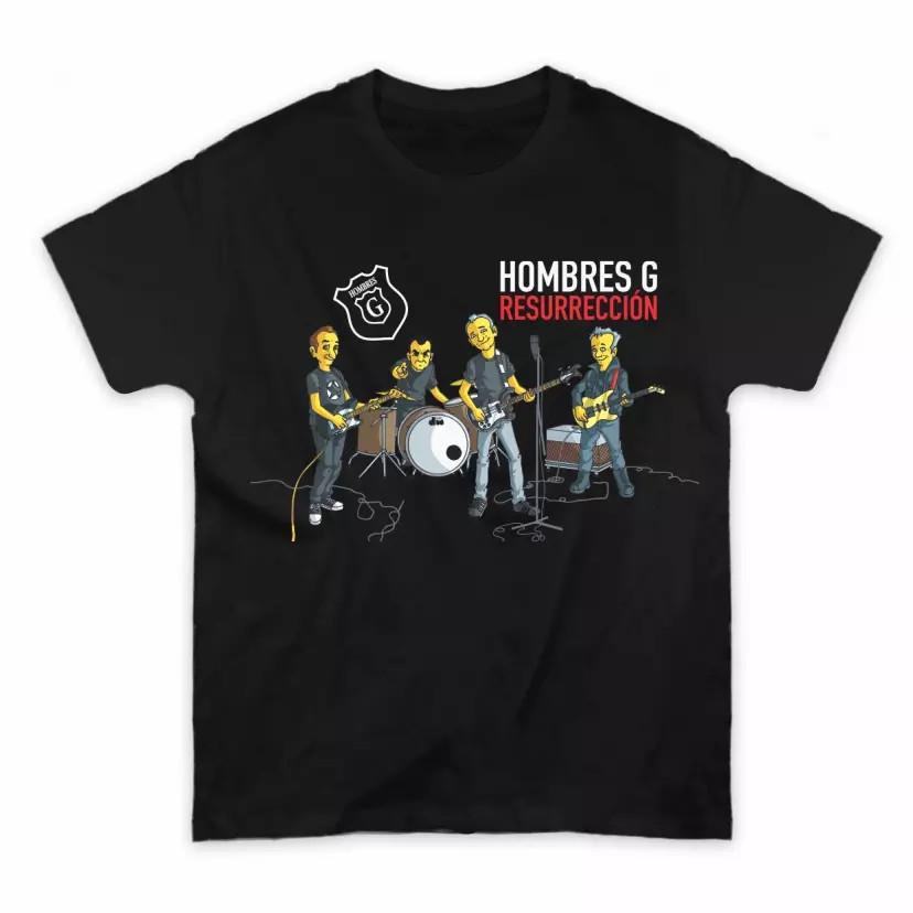 Hombres G Concert Tour Resurreccion  Size S-5XL Unisex T-Shirt L