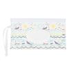 Travel Baby Wipes Case with Zipper EVA Flip Open Lid Printed Portable Loop Refillable Baby Wipe Dispenser Bag