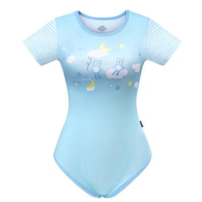[LittleForBig] Romper Pyjama voor Volwassenen [Beer] Gladde en Zijdezachte Bodysuit, Maat L