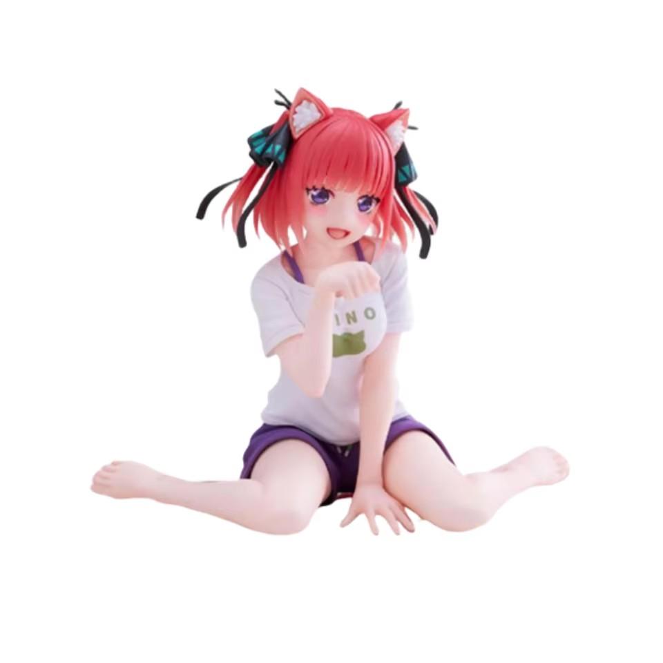 11cm The Quintessential Quintuplets Anime Figures Nakano Nino Action Figure Pvc Statue Model Doll Collectible Room Decor Gifts