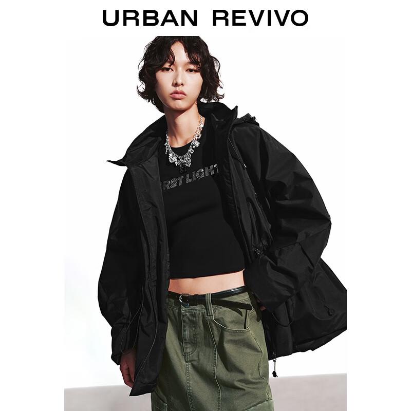 UR Women's Casual Oversized Hooded Down Jacket